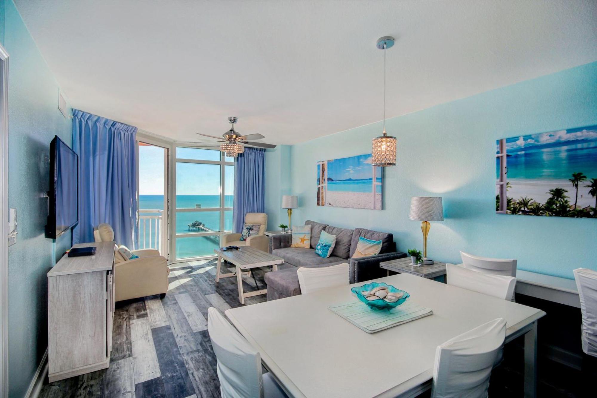 Prince Resort Oceanfront 1834 At Cherry Grove Pier شاطئ ميرتل المظهر الخارجي الصورة