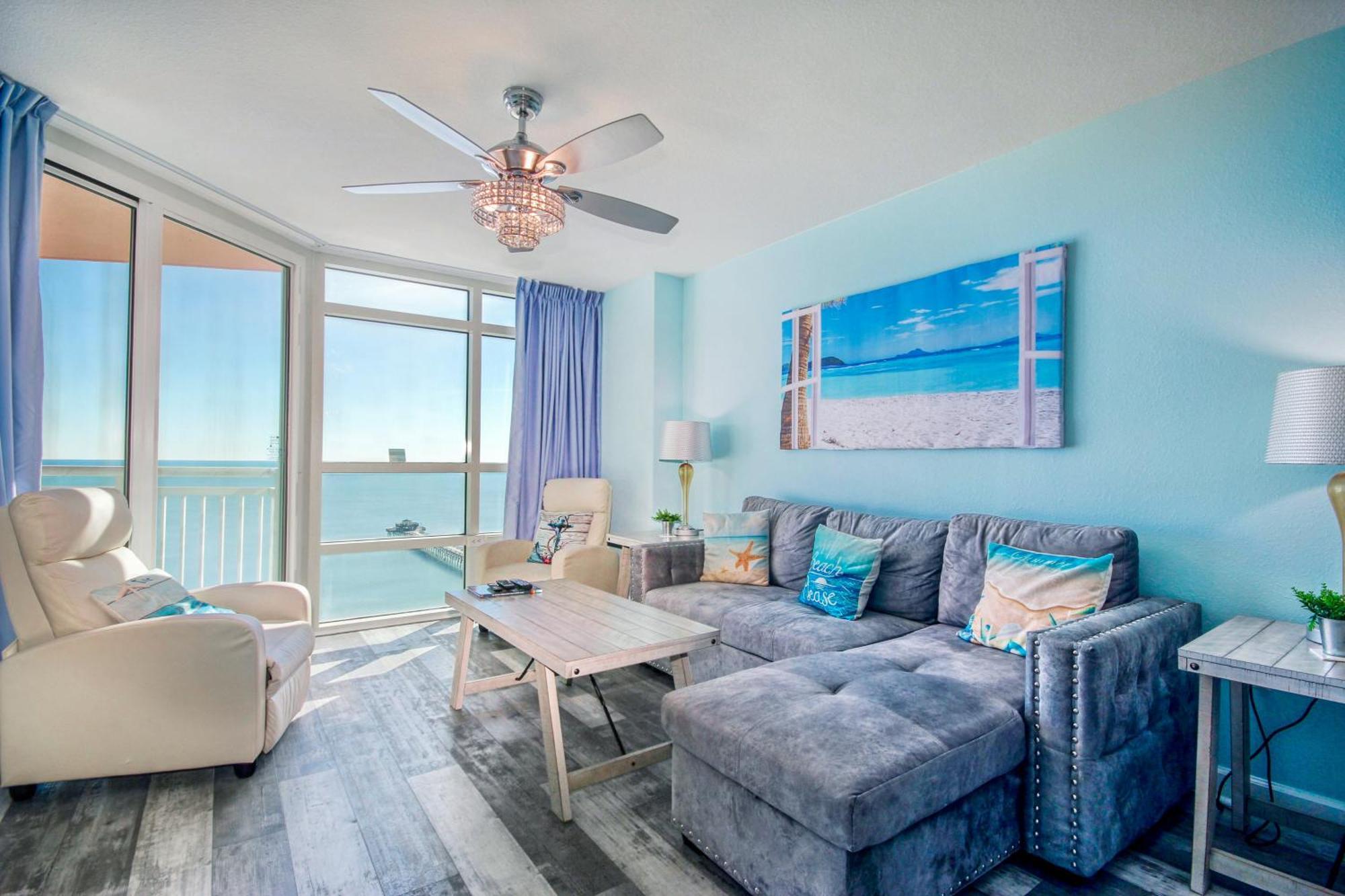 Prince Resort Oceanfront 1834 At Cherry Grove Pier شاطئ ميرتل المظهر الخارجي الصورة