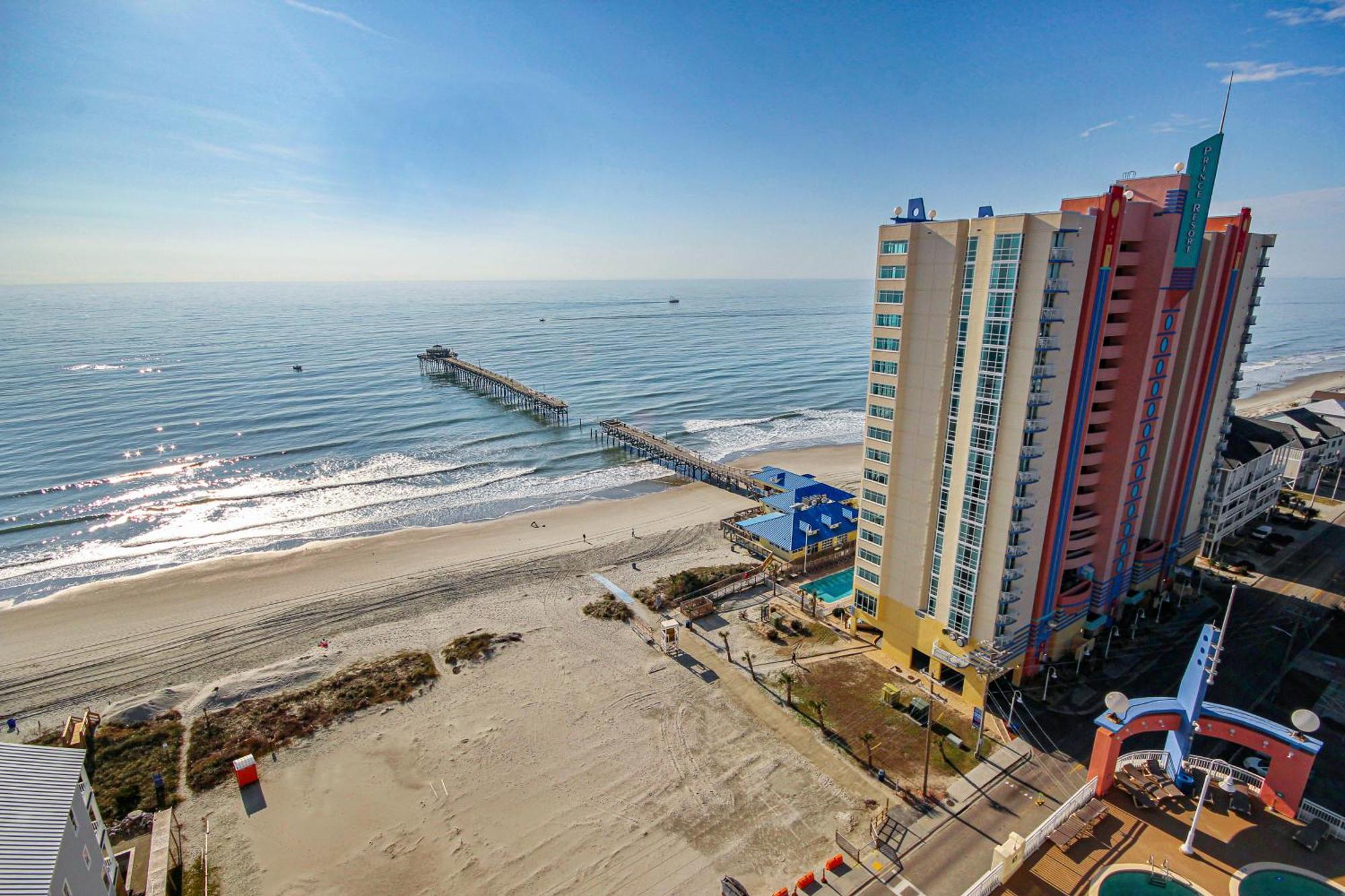 Prince Resort Oceanfront 1834 At Cherry Grove Pier شاطئ ميرتل المظهر الخارجي الصورة